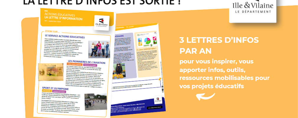 Image d'illustration pour Actions éducatives, la lettre d'info